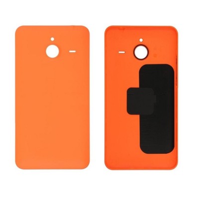 Back Panel Cover For Microsoft Lumia 640 Xl Lte Orange - Maxbhi Com