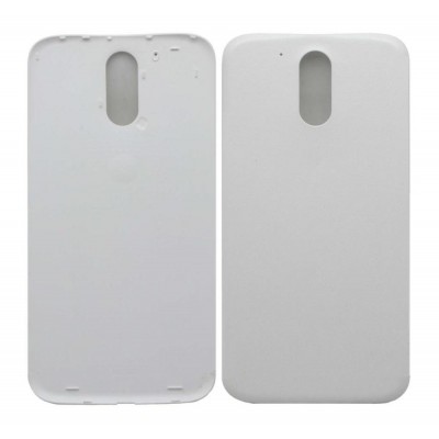 Back Panel Cover For Moto G4 Plus 32gb White - Maxbhi Com