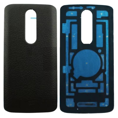 Back Panel Cover For Motorola Droid Turbo 2 Black - Maxbhi Com