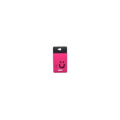 Back Case for Sony Xperia C S39H Pink with Black