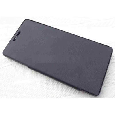 Flip Cover for Micromax A74 Canvas Fun Black