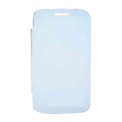 Flip Cover for Micromax A87 Ninja 4.0 White