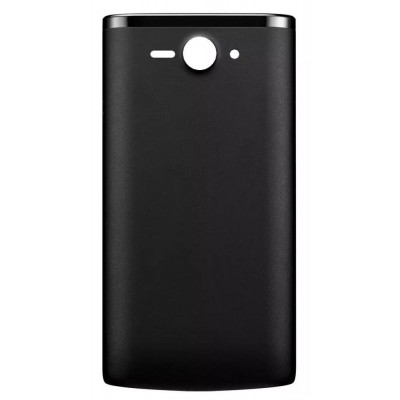 Back Panel Cover For Philips S388 Black - Maxbhi Com