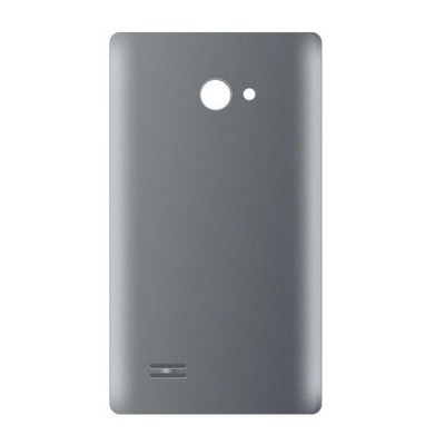 Back Panel Cover For Rage Velvet Plus Grey - Maxbhi Com