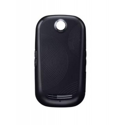 Back Panel Cover For Reliance Samsung Corby Black - Maxbhi.com