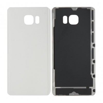 Back Panel Cover For Samsung Galaxy Note 5 Dual Sim 64gb White - Maxbhi Com