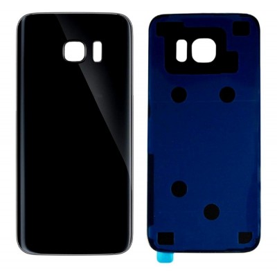 Back Panel Cover For Samsung Galaxy S7 Edge 64gb Black - Maxbhi Com