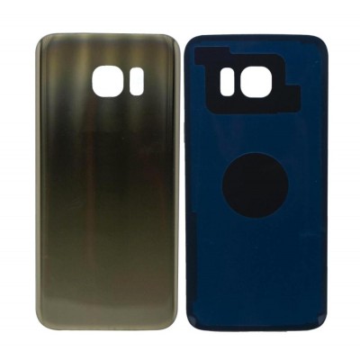Back Panel Cover For Samsung Galaxy S7 Edge Cdma Gold - Maxbhi Com