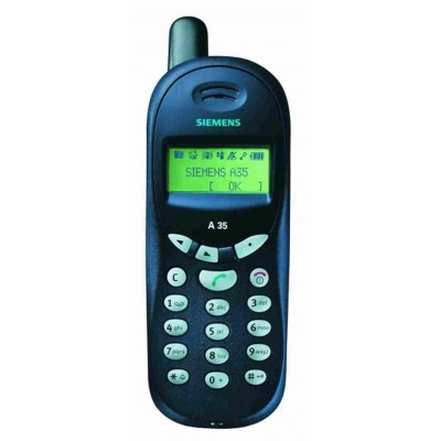 Back Panel Cover for Siemens A35 - Black