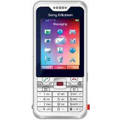 Back Panel Cover for Sony Ericsson G702 - Silver