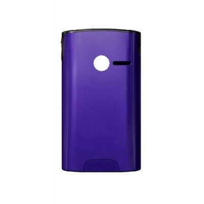 Back Panel Cover For Sony Ericsson W150a Yizo Purple - Maxbhi.com
