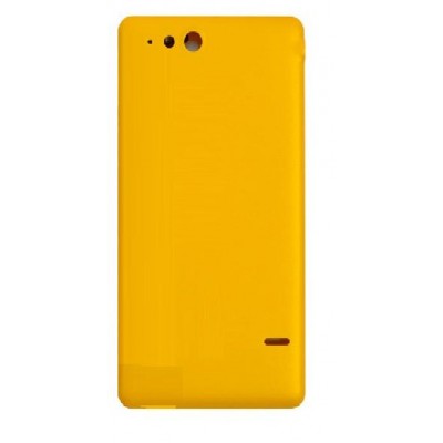 Back Panel Cover for Sony Ericsson Xperia advance ST27i - Yellow