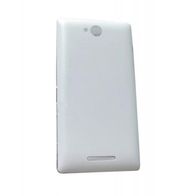 Back Panel Cover For Sony Ericsson Xperia C C2304 White - Maxbhi.com