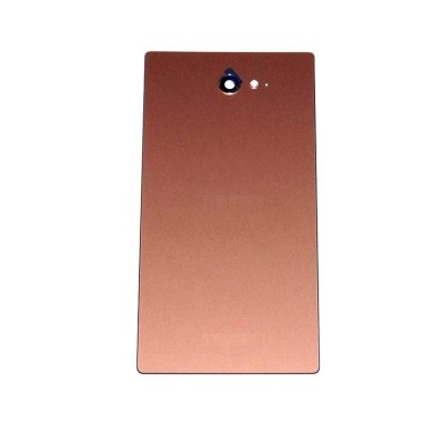 Back Panel Cover For Sony Xperia M2 Aqua Brown - Maxbhi Com
