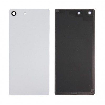 Back Panel Cover For Sony Xperia M5 White - Maxbhi Com