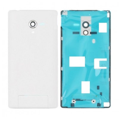 Back Panel Cover For Sony Xperia Zl Lte White - Maxbhi Com