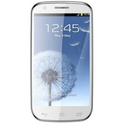 Back Panel Cover for Spice Mi-450 Smartflo Ivory - Black