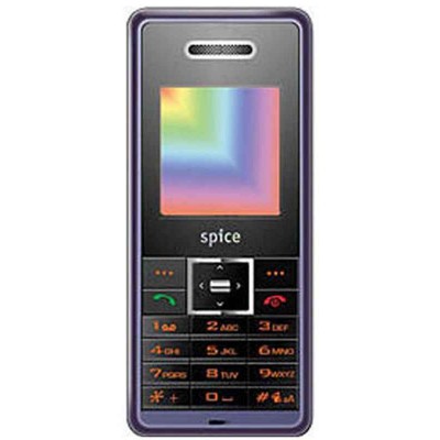 Back Panel Cover for Spice S5 - Black