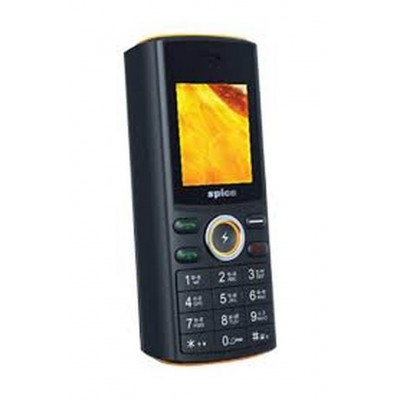 Back Panel Cover for Spice Saathi M-9011 - Black