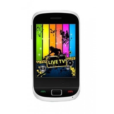 Back Panel Cover For Spice Flo Tv Plus M5600n White - Maxbhi.com