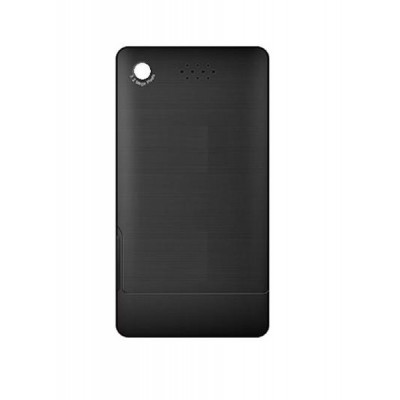 Back Panel Cover For Spice Knight M6900 Black - Maxbhi.com