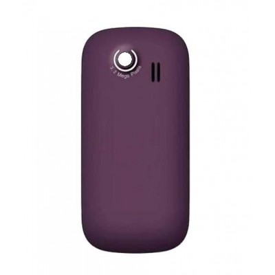 Back Panel Cover For Spice M6688 Flo Magic Black - Maxbhi.com