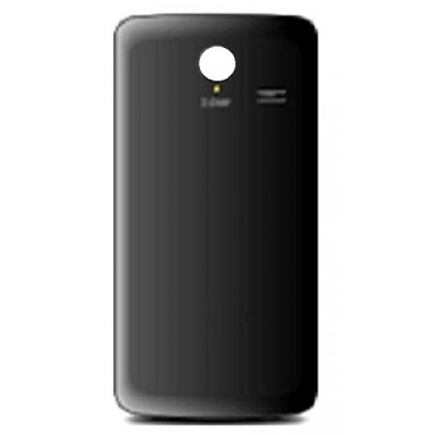 Back Panel Cover For Spice Mi430 Black - Maxbhi Com