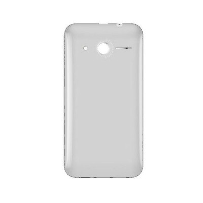 Back Panel Cover For Spice Mi437 Stellar Nhance 2 White - Maxbhi Com