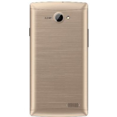 Back Panel Cover for Spice Xlife 404 - Gold