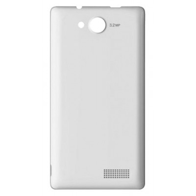 Back Panel Cover For Spice Stellar Mi497 Black - Maxbhi Com