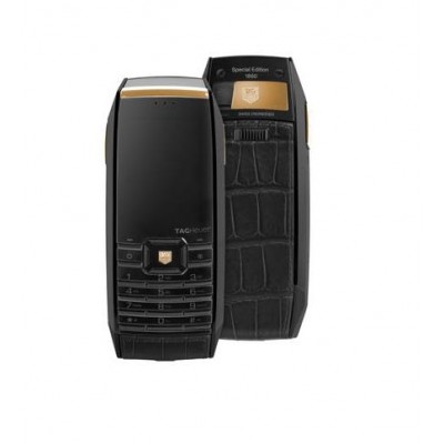 Back Panel Cover For Tag Heuer Meridiist Sapphire Special Edition 1860 Gold Black - Maxbhi.com