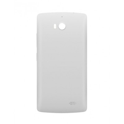 Back Panel Cover For Tplink Neffos C5 Max White - Maxbhi.com