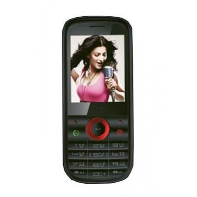Back Panel Cover For Videocon V1442 Red Black - Maxbhi.com