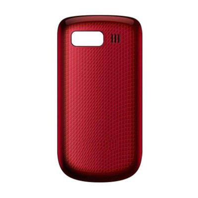 Back Panel Cover For Videocon V1477 Black Red - Maxbhi.com
