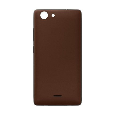 Back Panel Cover For Wiko Pulp 4g Chocolate - Maxbhi.com
