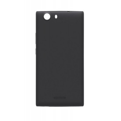 Back Panel Cover For Wiko Ridge Fab 4g Black Grey - Maxbhi.com