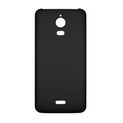 Back Panel Cover For Wiko Wax Black - Maxbhi.com