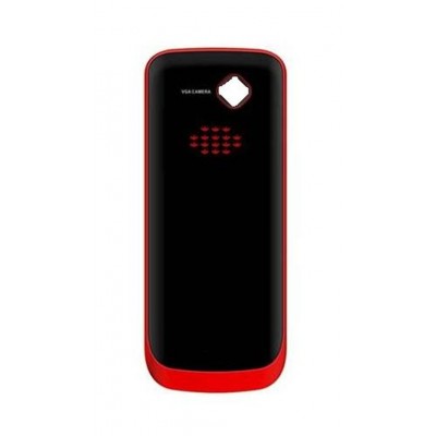 Back Panel Cover For Wynncom W144 Black Red - Maxbhi.com