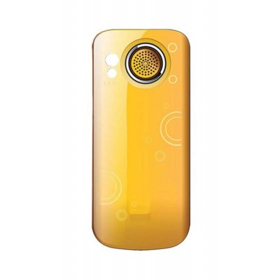 Back Panel Cover For Wynncom W403 Black Yellow - Maxbhi.com