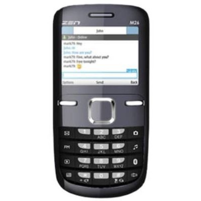 Back Panel Cover for Zen M26 Shortcut - White