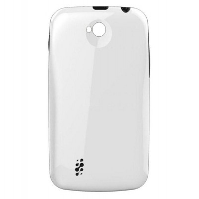 Back Panel Cover For Zen U1 Black White - Maxbhi Com