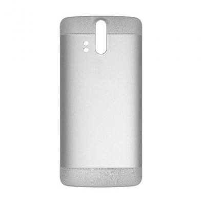 Back Panel Cover For Zte Axon Silver - Maxbhi Com