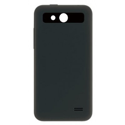Back Panel Cover For Zte Blade Q Plus Black - Maxbhi Com