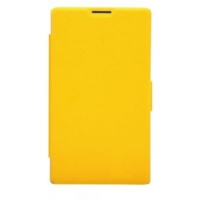 Flip Cover For Nokia Xl Dual Sim Rm1030 Rm1042 Yellow By - Maxbhi.com