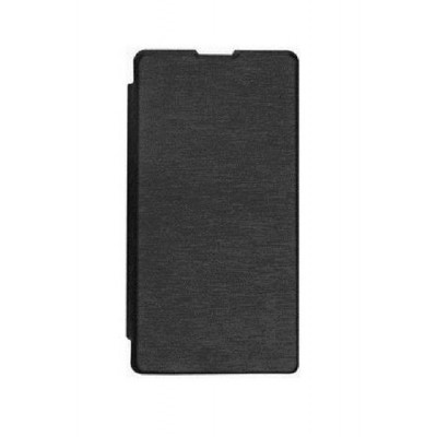 Flip Cover For Intex Aqua I7 Black By - Maxbhi.com