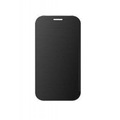 Flip Cover for Videocon A15 - Black by Maxbhi.com