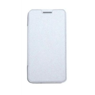 Flip Cover For Gionee F103 3gb Ram White By - Maxbhi.com