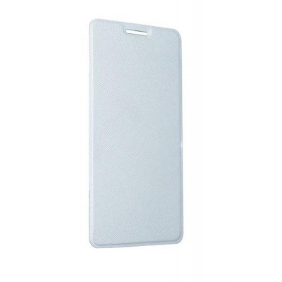 Flip Cover For Intex Aqua T3 White By - Maxbhi.com