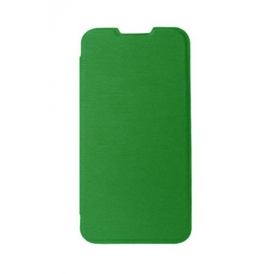 Flip Cover For Lava Iris 450 Colour Green By - Maxbhi.com