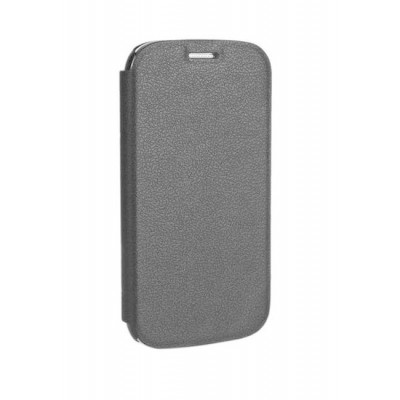 Flip Cover For Micromax X455 Grey By - Maxbhi.com